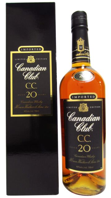 Canadian Club - Limited Edition Black Label 20 year old Whisky