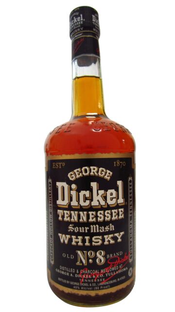 George Dickel - Tennessee Sour Mash No 8 Whiskey (Old Bottling)