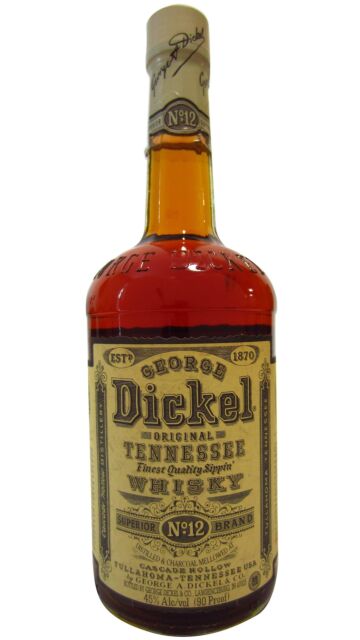 George Dickel - Tennessee No.12 Superior Whiskey (Old Bottling)