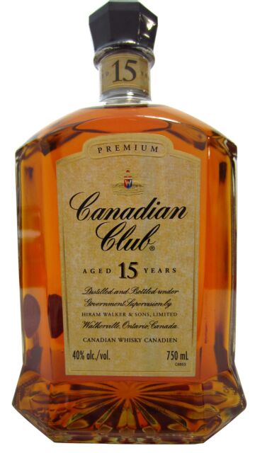 Canadian Club - Premium Decanter 15 year old Whisky