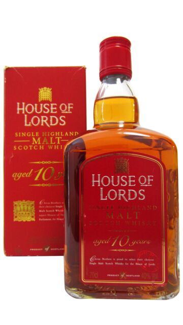 House of Lords - Blended Scotch 10 year old Whisky