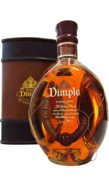 Dimple - Fine Old Original Blended Scotch 15 year old Whisky (Old Bottling)