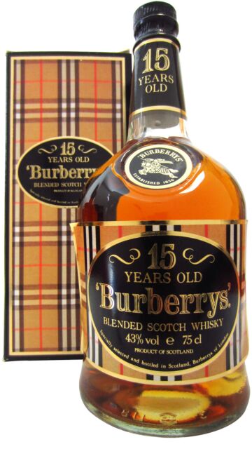Burberry's - Blended Scotch 15 year old Whisky