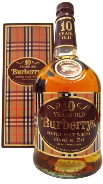 Burberry's - Blended Scotch 10 year old Whisky