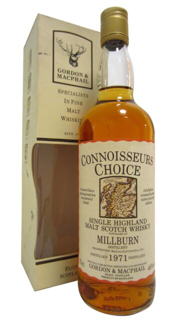 Millburn (silent) - Connoisseurs Choice Single Malt Scotch 1971 Whisky