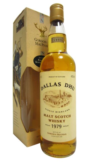 Dallas Dhu (silent) - Single Highland Malt Scotch 1979 20 year old Whisky