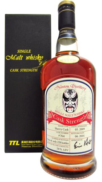 Nantou - Single Cask #764 2009 5 year old Whisky