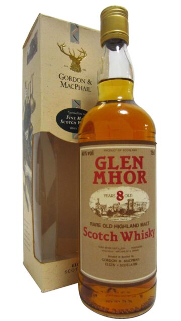 Glen Mhor (silent) - Gordon & MacPhail Single Malt Scotch 8 year old Whisky