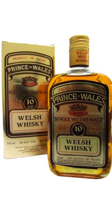 Prince Of Wales - Vatted Malt 10 year old Whisky (1980's Bottling)