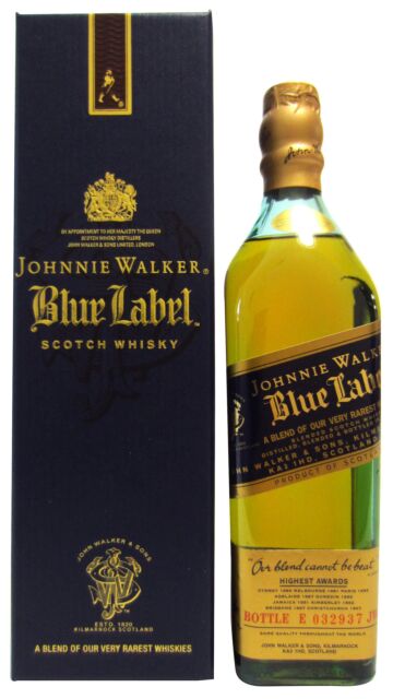 Johnnie Walker - Blue Label Whisky (Old Bottling) (20cl)