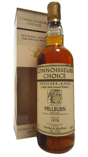 Millburn (silent) - Connoisseurs Choice Single Malt Scotch 1976 26 year old Whisky