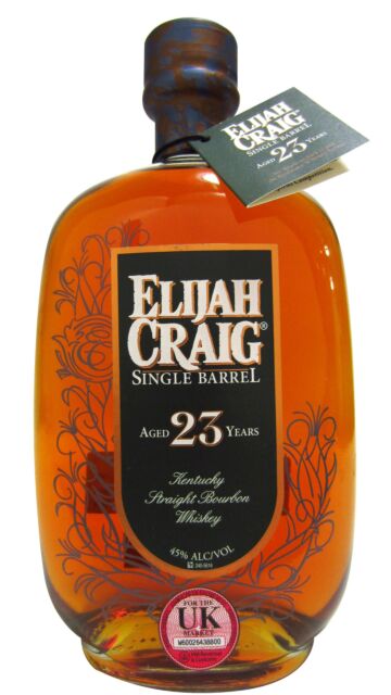 Elijah Craig - Single Barrel #63 Kentucky Straight Bourbon 1990 23 year old Whiskey