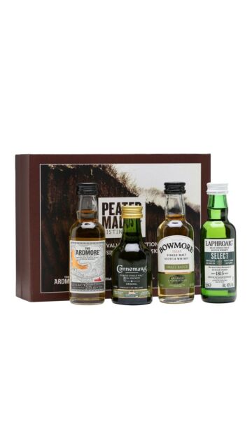 Peated Malts of Distinction - Single Malt Whisky Miniature Gift Pack