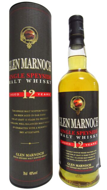 Glen Marnoch - Speyside Single Malt 12 year old Whisky