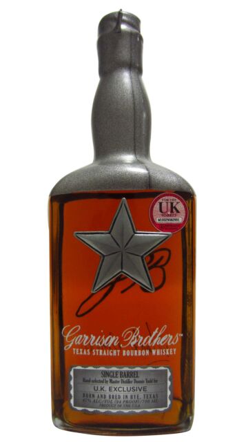 Garrison Brothers - Texas Single Barrel 2011 3 year old Whiskey (UK Exclusive)