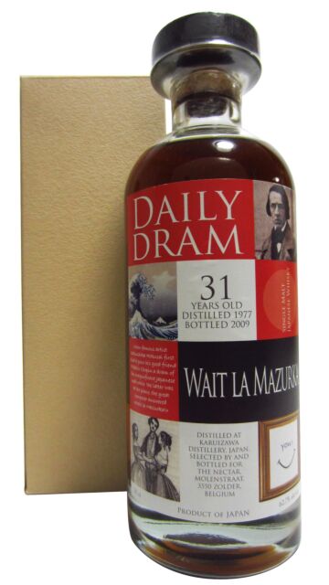 Karuizawa (silent) - Daily Dram Wait La Mazurka Single Cask #6994 Japanese Single Malt 1977 31 year old Whisky