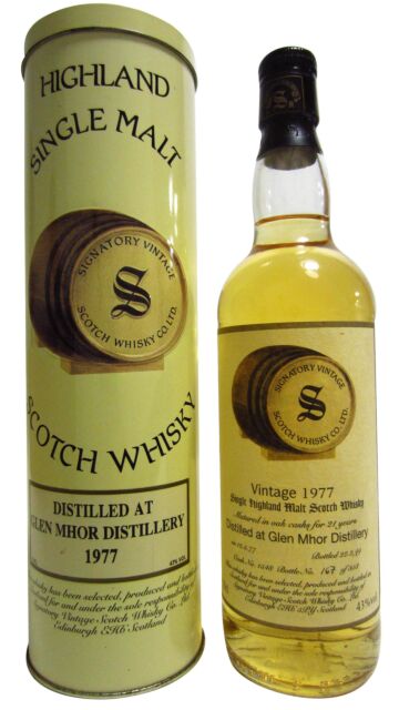 Glen Mhor (silent) - Signatory Vintage Single Cask #1548 1977 21 year old Whisky