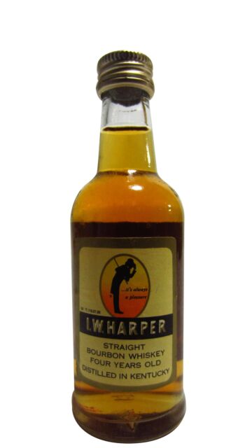 Kentucky Distillers - l.W. Harper Gold Medal 4 year old Whiskey Miniature