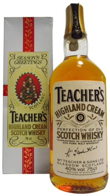 Teacher's - Season's Greetings Highland Cream Whisky