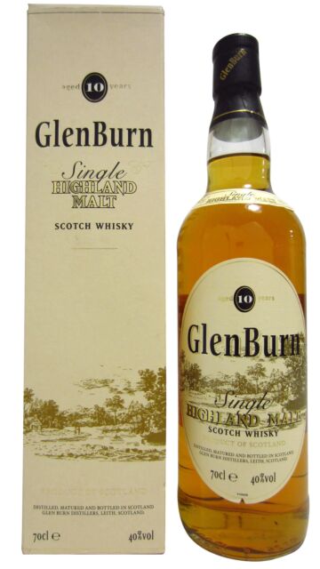 Glenburn - Single Highland Malt 10 year old Whisky