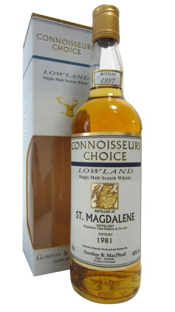 St. Magdalene (silent) - Connoisseurs Choice Single Malt Scotch 1981 16 year old Whisky