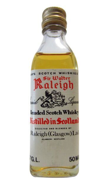 Sir Walter Raleigh - Blended Scotch Whisky Miniature