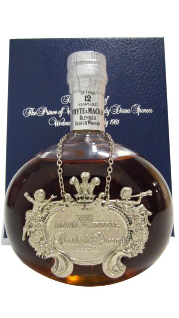 Whyte & Mackay - The Royal Wedding Charles & Diana Decanter Blended Scotch 12 year old Whisky