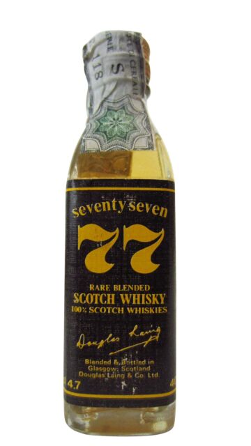 Seventy Seven - Blended Scotch Whisky Miniature