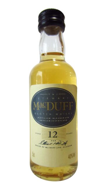 The Stuart Macduff - Blended Scotch 12 year old Whisky Miniature