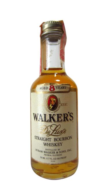 Walker's - De Luxe Whiskey Miniature