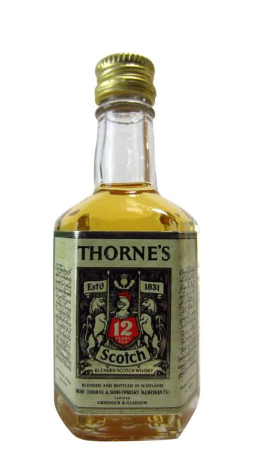 Thorne's - Blended Scotch Whisky Miniature