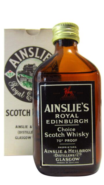 Ainslies Royal Edinburgh - Blended Scotch Whisky Miniature