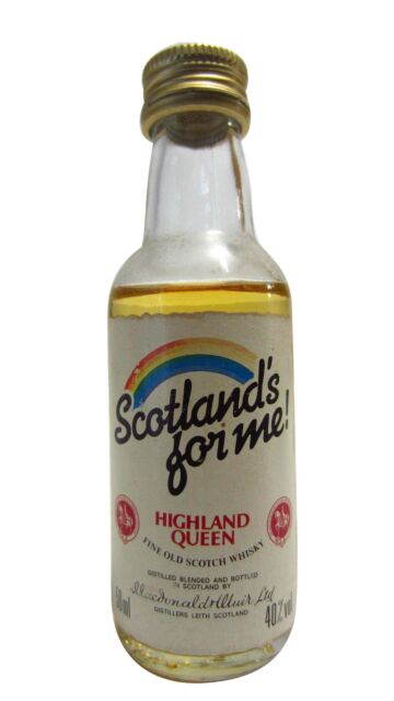 Highland Queen - 'Scotland's For Me' Blended Scotch Whisky Miniature