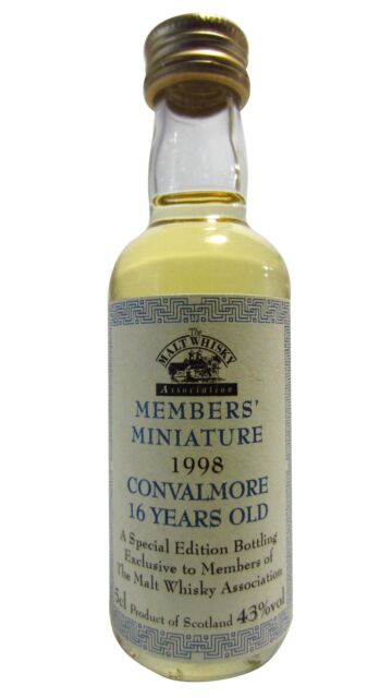Convalmore (silent) - Members  16 year old Whisky Miniature