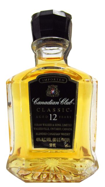 Canadian Club - Classic 12 year old Whisky Miniature