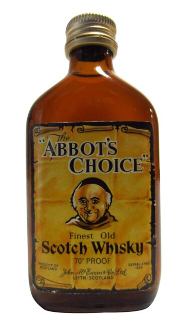 Abbot's Choice - Blended Scotch Whisky Miniature