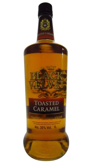 Black Velvet - Toasted Caramel Whisky Liqueur (1 Litre) (Old Bottling)
