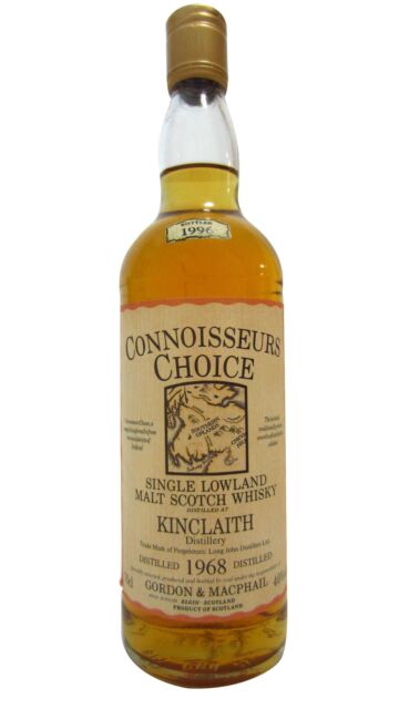 Kinclaith (silent) - Connoisseurs Choice Single Malt Scotch 1968 28 year old Whisky