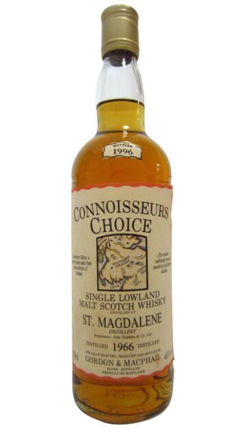 St. Magdalene (silent) - Connoisseurs Choice Single Malt Scotch 1966 30 year old Whisky