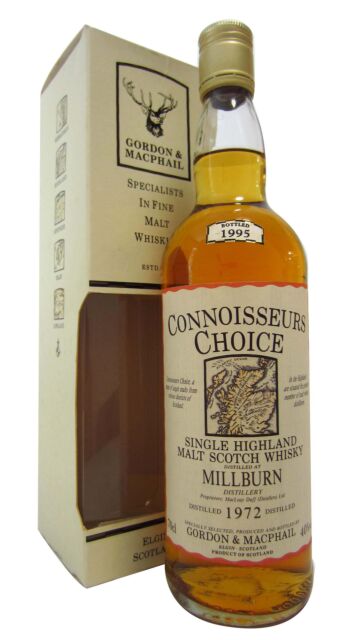 Millburn (silent) - Connoisseurs Choice Single Malt Scotch 1972 23 year old Whisky