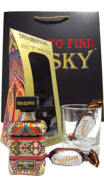 Disaronno - Wears Etro - Special Edition Liqueur Guylian Chocolates Gift Pack