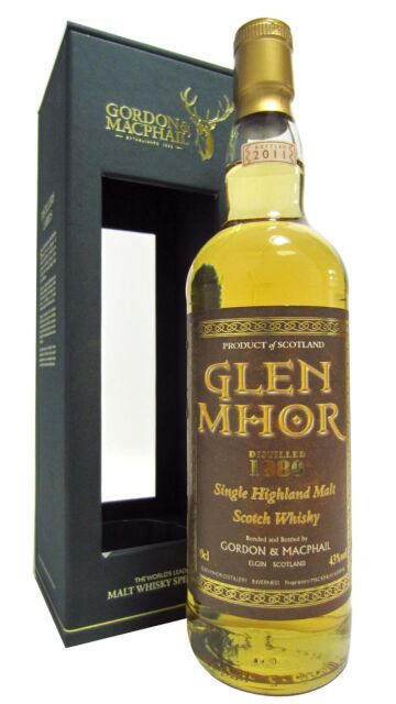 Glen Mhor (silent) - Gordon & MacPhail Single Malt Scotch 1980 30 year old Whisky