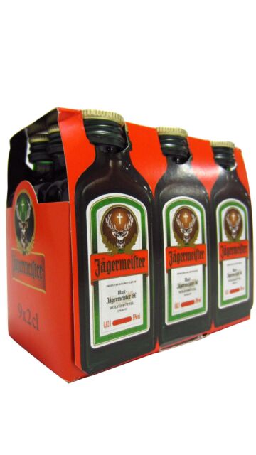 Jagermeister - Herbal Liqueur Miniatures (9 x 2cl)
