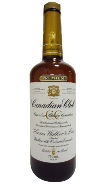 Canadian Club - Premium Whisky (Old Bottling) (75cl)
