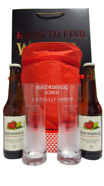 Rekorderlig - Strawberry & Lime Cider Glass Pack