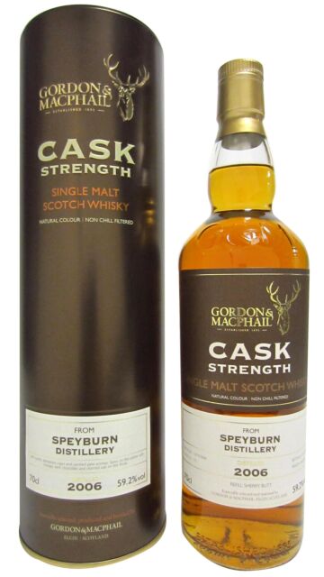 Speyburn - Gordon & MacPhail Cask Strength Single Malt Scotch 2006 10 year old Whisky