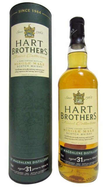 St. Magdalene (silent) - Hart Brothers Finest Collection Single Malt Scotch 1982 31 year old Whisky