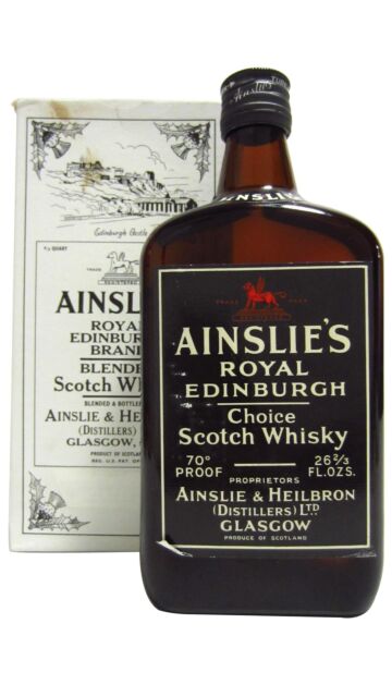 Ainslies Royal Edinburgh - Choice Blended Scotch Whisky