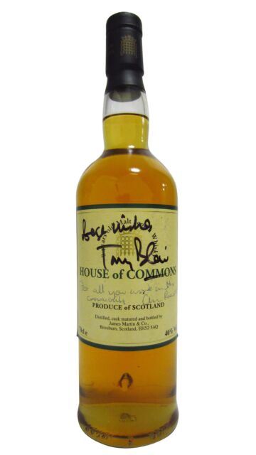 House of Commons - Signed By Tony Blair Blended Scotch Whisky (Unboxed)