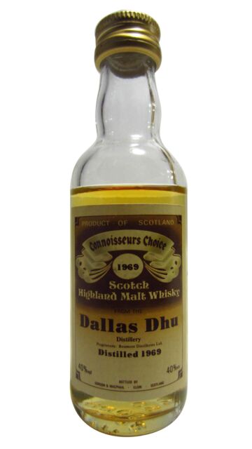 Dallas Dhu (silent) - Connoisseurs Choice Single Malt Scotch 1969 Whisky Miniature